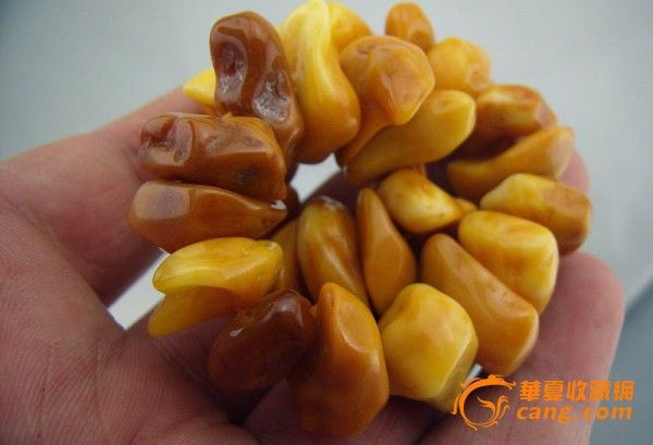 天然琥珀蜜蜡原石随型手钏_天然琥珀蜜蜡原石