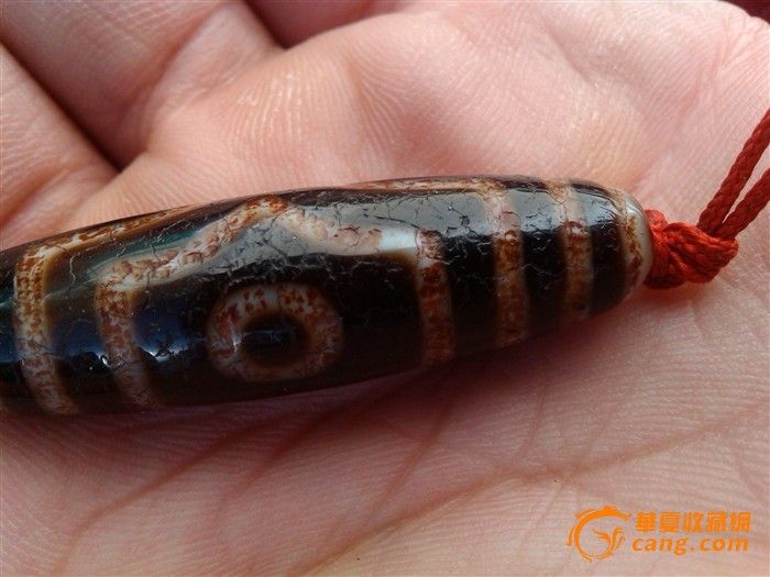 绝美的三眼天珠