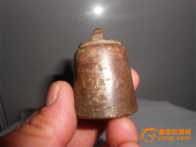 清代刻字老铜权,边款【静冈】,权利的象征_清