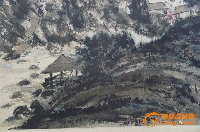 傅抱石作品 蜀江图_傅抱石作品 蜀江图价格_傅