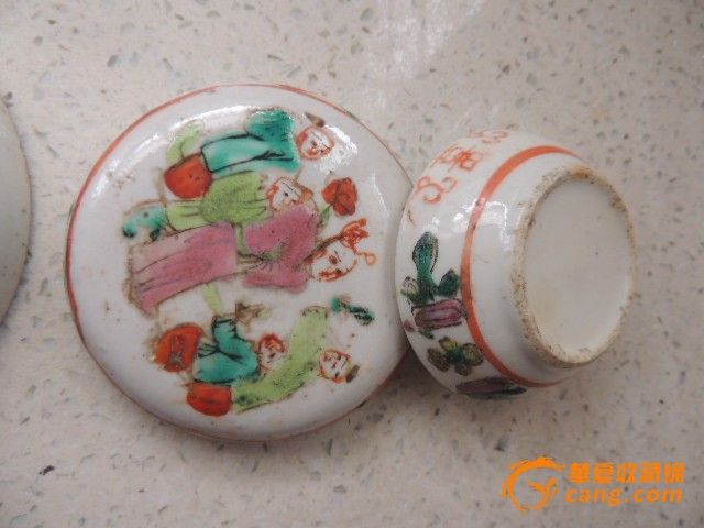 晚清粉彩人物故事_晚清粉彩人物故事价格_晚