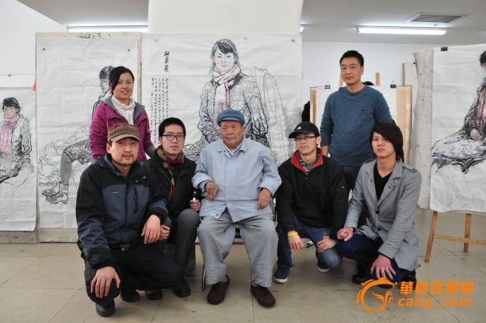 西安中国画院新聘画家、西安美院刘文西研究生