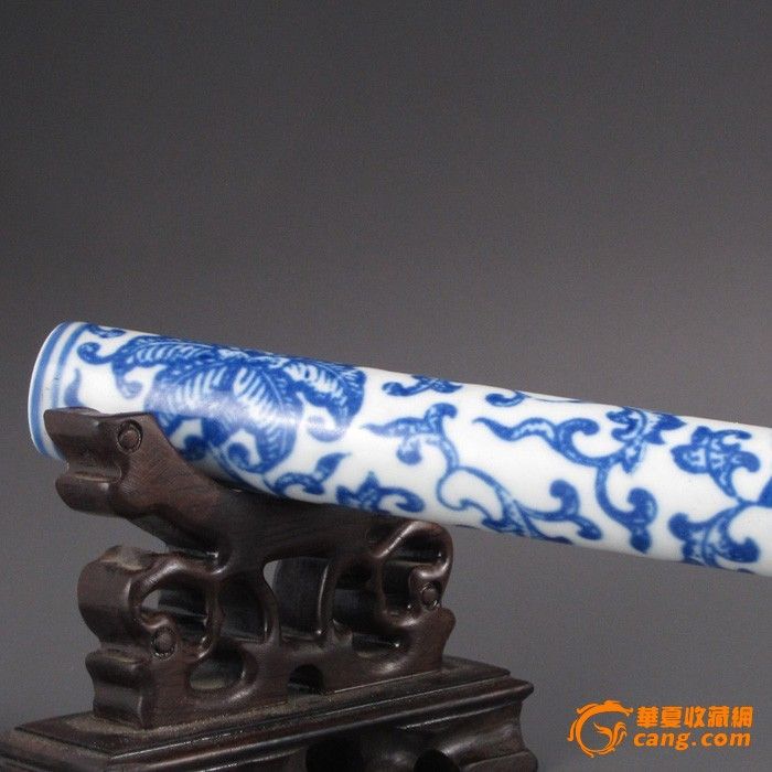 青花瓷乐器 瓷器笛子