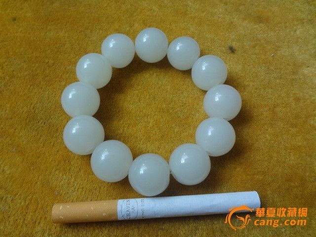 和田玉手串_和田玉手串价格_和田玉手串图片_来自藏友风雨后_玉石_地摊交易_华夏收藏网 cang.com