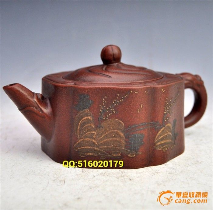 现代工艺美术大师顾景舟款 紫砂壶_现代工艺美