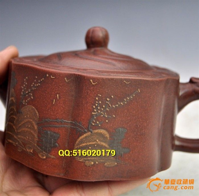 现代工艺美术大师顾景舟款 紫砂壶_现代工艺美