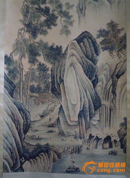 沈周山水画_沈周山水画价格_沈周山水画图片_来自藏友边陲小店_珠宝_地摊交易_华夏收藏网 cang.com