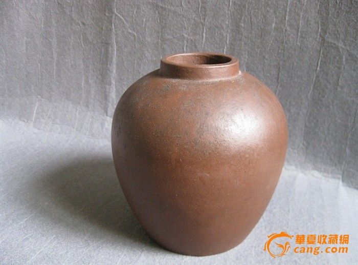 珍稀的大开门王南林制紫砂茶叶罐图片