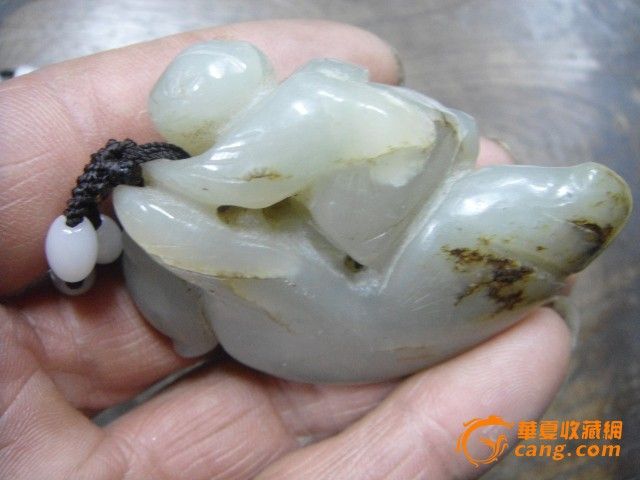 民国和田玉母子连心_民国和田玉母子连心价格_民国和田玉母子连心图片_来自藏友六安人古玩_玉石_地摊交易_华夏收藏网 cang.com