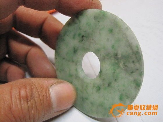 翡翠 花青种 玉璧挂件_翡翠 花青种 玉璧挂件价