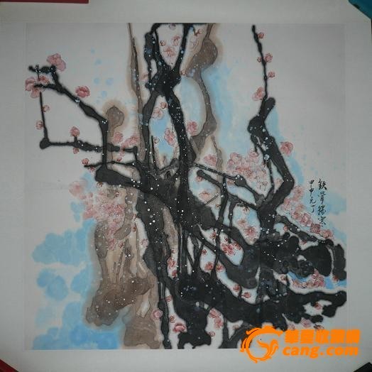 中国美术家协会会员,著名画家元丁作品图片