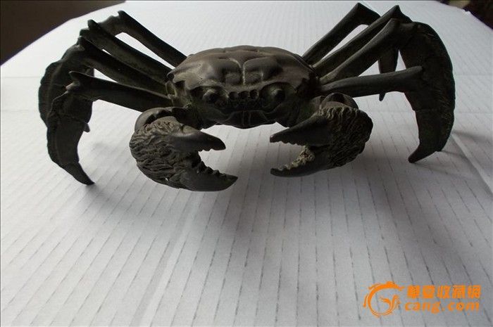 四平八稳铜螃蟹_四平八稳铜螃蟹价格_四平八