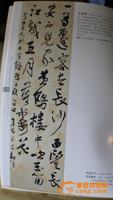 王家新出版精品书法