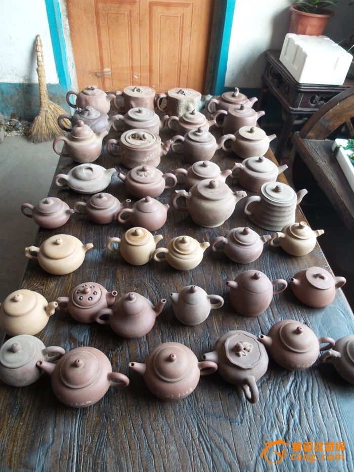 文革紫砂壶、六七十年代、正品宜兴老紫砂壶一