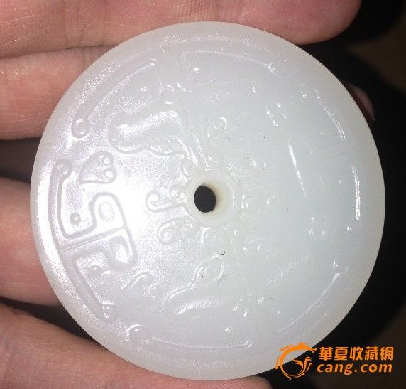 明清件和田籽料——玉璧!