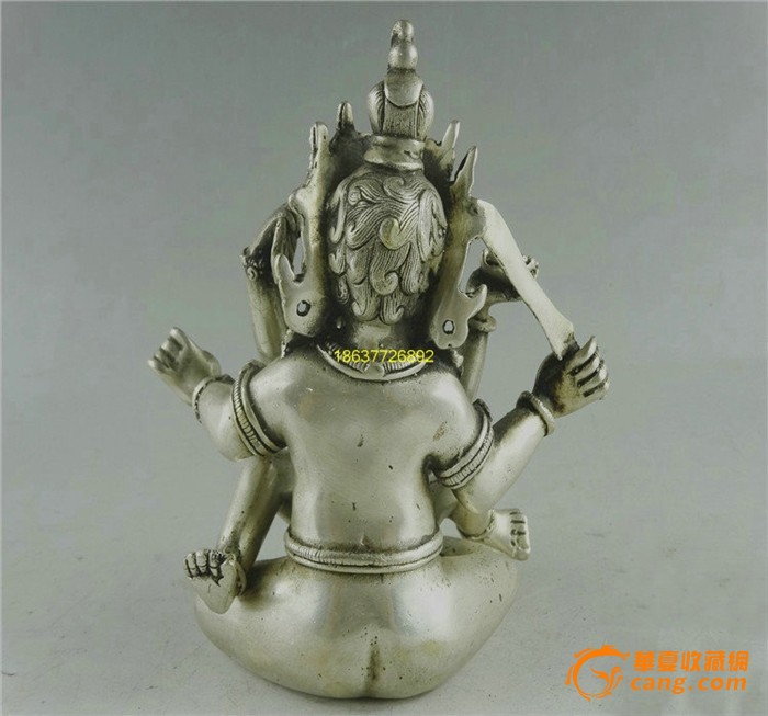 藏银珍藏藏传佛教的「无上瑜伽」双身像欢喜佛