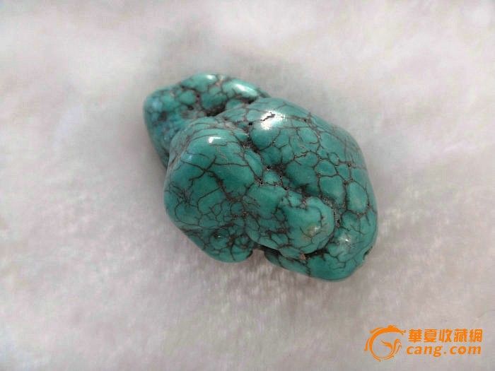 清代老绿松石_清代老绿松石价格_清代老绿松石图片_来自藏友谈古论金_珠宝_地摊交易_华夏收藏网 cang.com