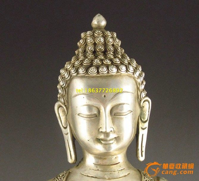 白铜精雕 释迦牟尼佛祖_白铜精雕 释迦牟尼佛