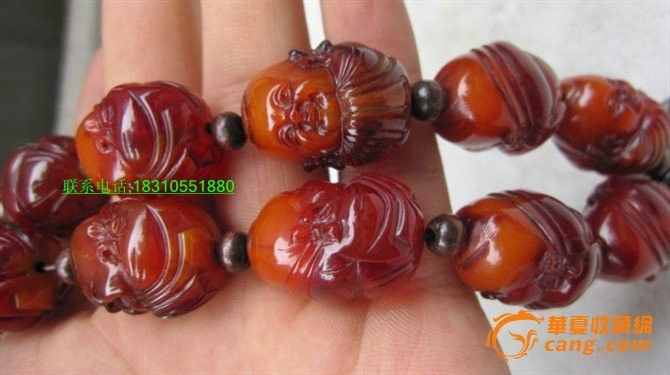 琥珀蜜蜡手串_琥珀蜜蜡手串价格_琥珀蜜蜡手串图片_来自藏友历代收藏_杂项_地摊交易_华夏收藏网 cang.com