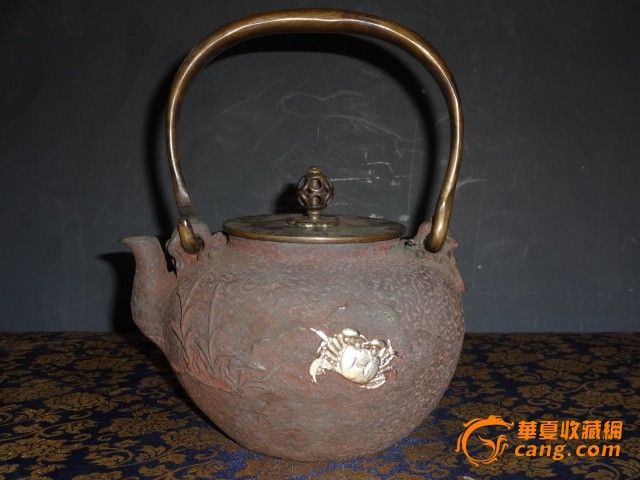 日本铁壶_日本铁壶价格_日本铁壶图片_来自藏友浮云游子_铜器_地摊交易_华夏收藏网 cang.com