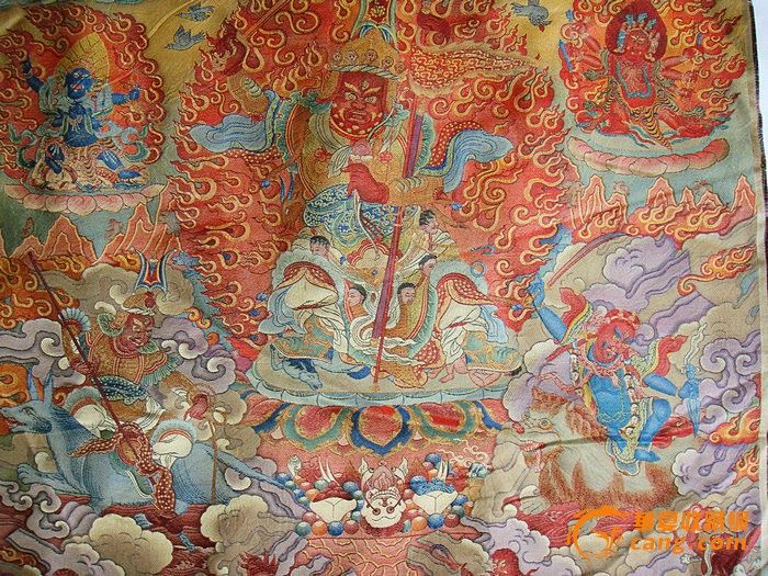 清代藏教珍丝唐卡佛75X51厘米_清代藏教珍丝唐卡佛75X51厘米价格_清代藏教珍丝唐卡佛75X51厘米图片_来自藏友孀霜孀_杂项_地摊交易_华夏收藏网 cang.com