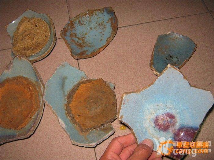 元代钧瓷底足 低价走