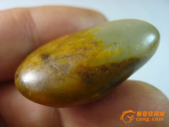 和田玉金*黄沁籽料原石