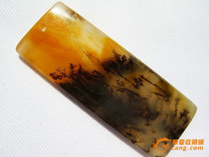 清代回流水草玛瑙山水牌17克_清代回流水草玛瑙山水牌17克价格_清代回流水草玛瑙山水牌17克图片_来自藏友炒古堂_玉石_地摊交易_华夏收藏网 cang.com