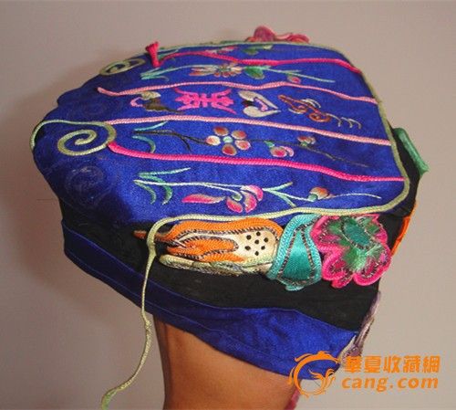 老绣花帽子_老绣花帽子价格_老绣花帽子图片