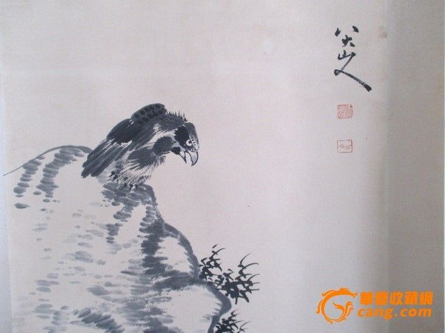 八大山人的鹰图片