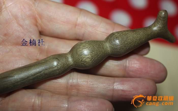 【金楠社】阴沉木料发簪 簪子 手工制作_【金