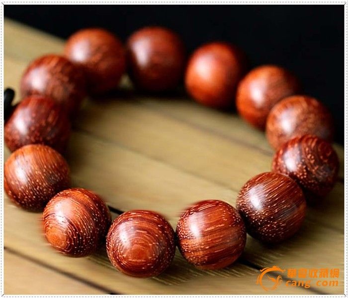 【大叶紫檀】《手链 佛珠》手串_【大叶紫檀】