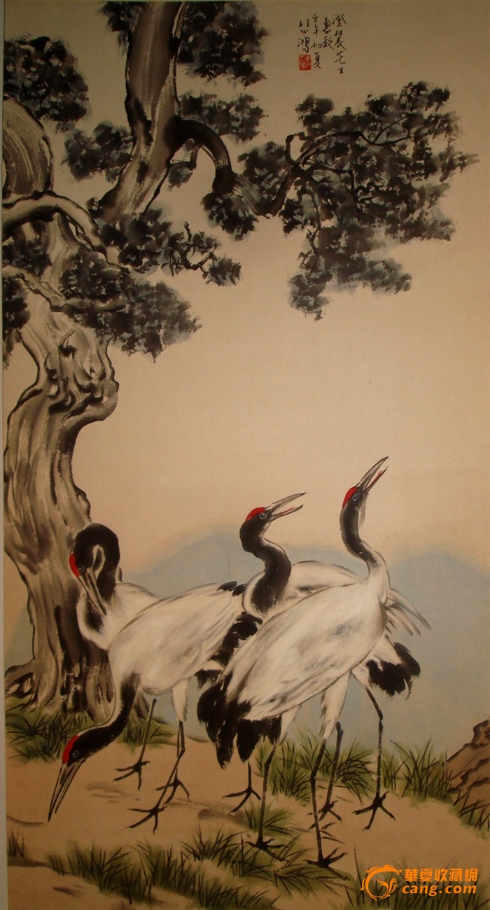 徐悲鸿松鹤图