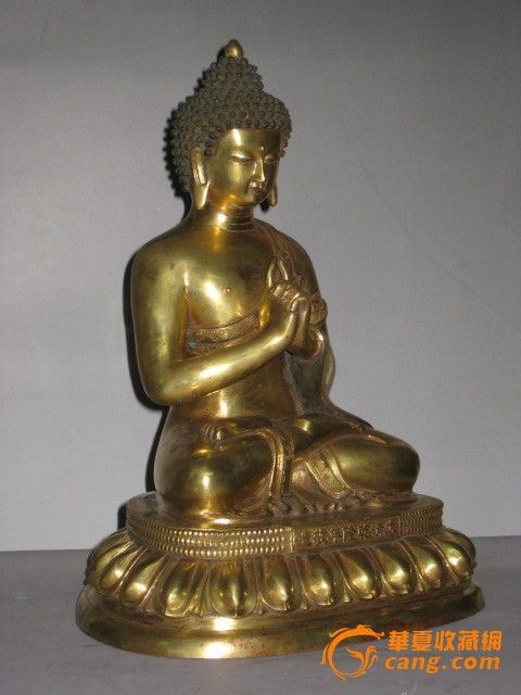 鎏金释迦摩尼坐像_鎏金释迦摩尼坐像价格_鎏