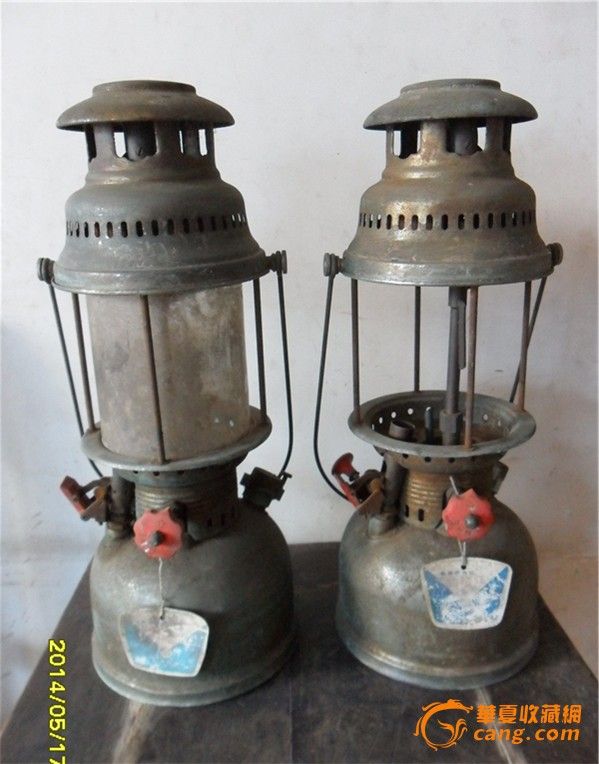 两盏老煤气灯_两盏老煤气灯价格_两盏老煤气灯图片_来自藏友郑学锋_杂项_地摊交易_华夏收藏网 cang.com