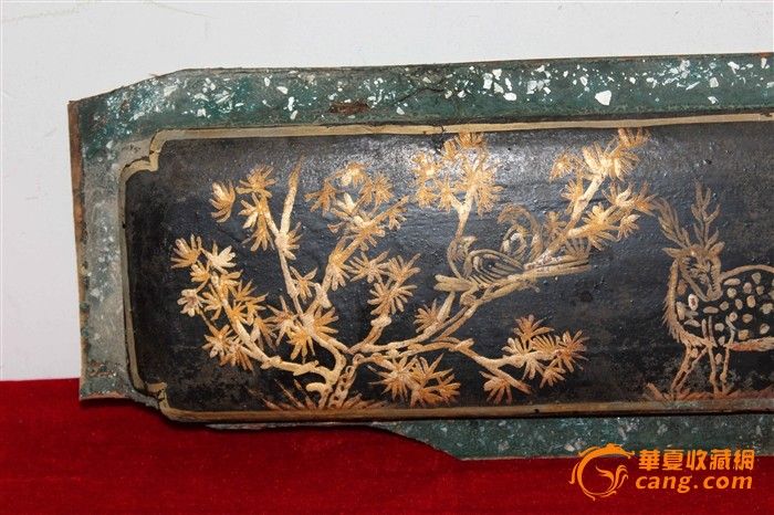 清代描金花鸟动物诗399元_清代描金花鸟动物