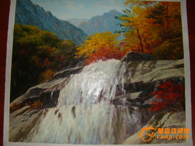 朝鲜油画_朝鲜油画价格_朝鲜油画图片_来自藏