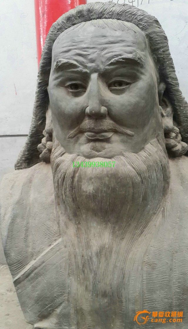 铜精工一代天骄【成吉思汗】尊像面目神情逼真