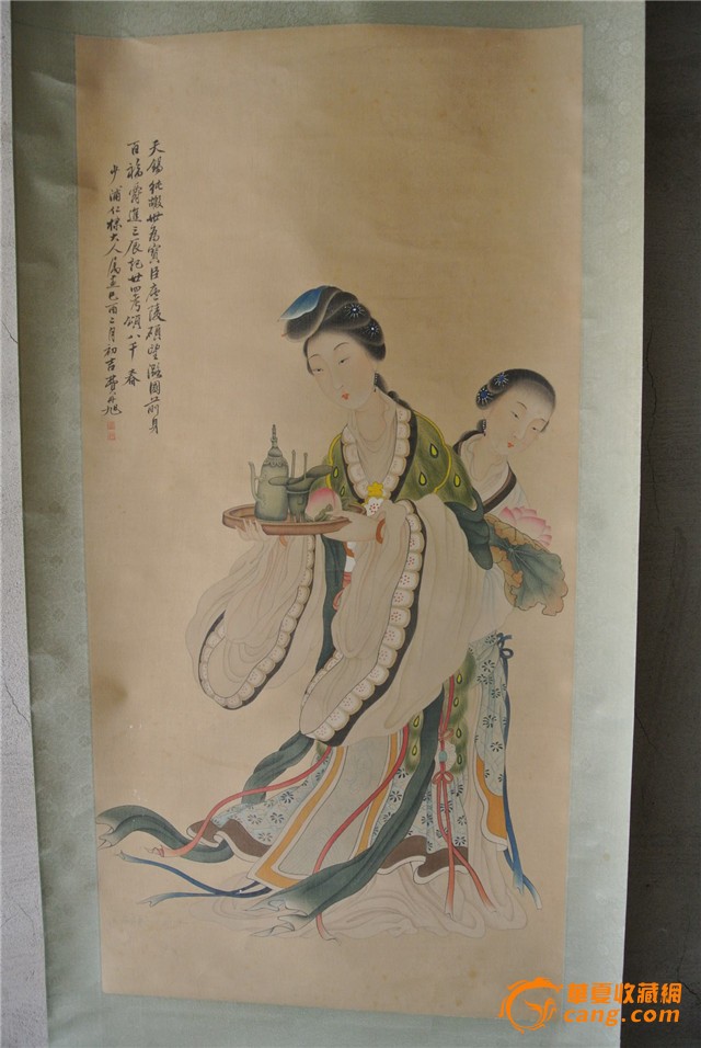 费丹旭人物作品