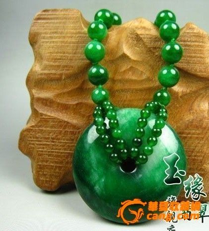 甘青翡翠<em>毛衣</em>链★大平安扣<em>挂件</em>★平平安安_甘