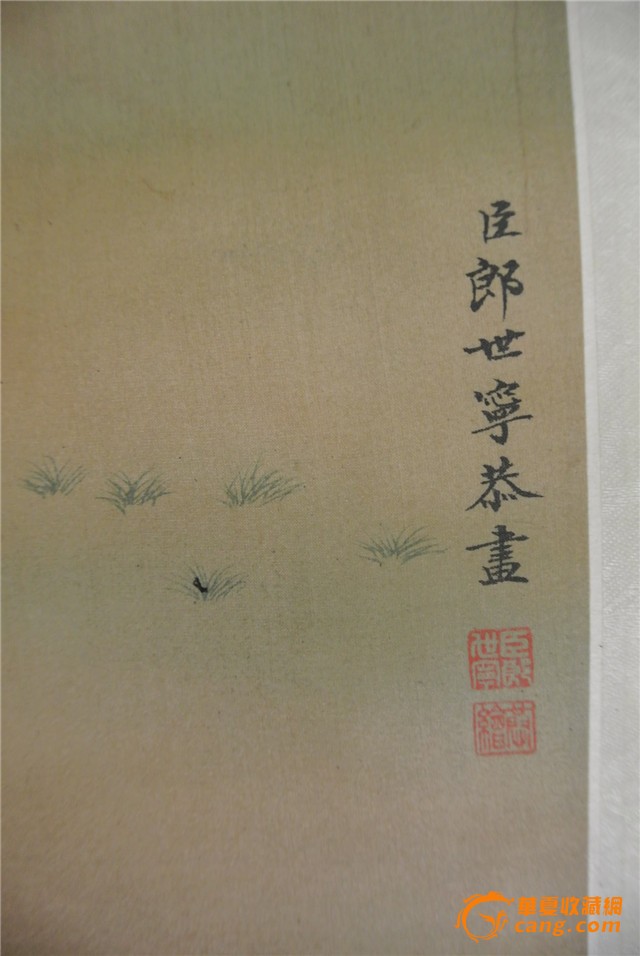 郎世宁人物作品