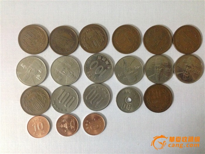 韩国日本越南一堆国外硬币,清仓处理30枚_韩国