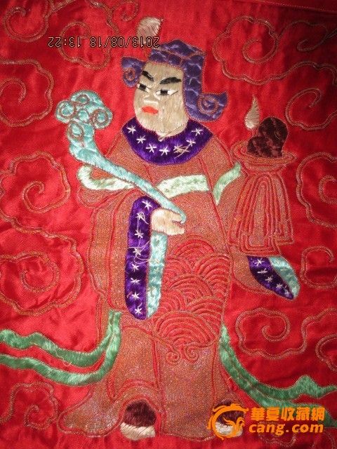漂亮超长加官进爵人物刺绣_漂亮超长加官进爵人物刺绣价格_漂亮超长加官进爵人物刺绣图片_来自藏友心痴古玩_杂项_地摊交易_华夏收藏网 cang.com