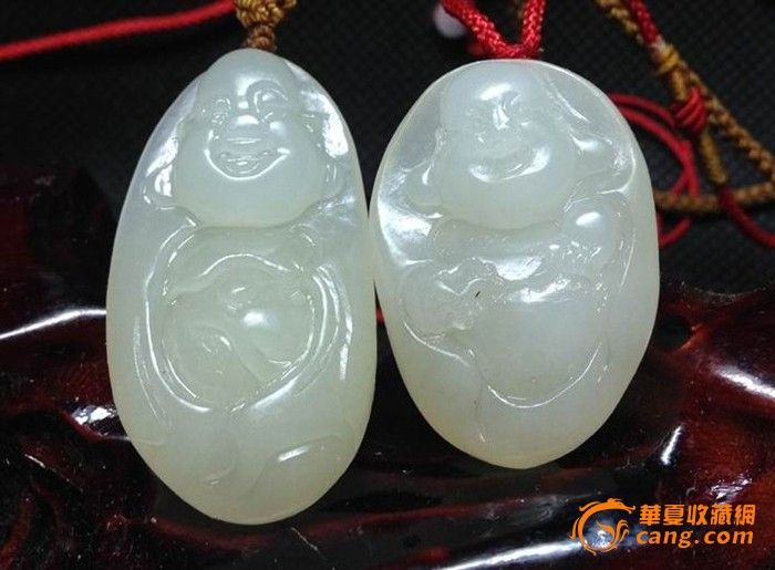 和田老坑青海白玉 笑佛两个!假一罚十!_和田老坑青海白玉 笑佛两个!假一罚十!价格_和田老坑青海白玉 笑佛两个!假一罚十!图片_来自藏友83907_玉石_地摊交易_华夏收藏网 cang.com