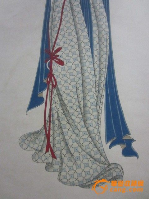 张大千<em>侍女</em>_张大千<em>侍女</em>价格_张大千<em>侍女</em>图片
