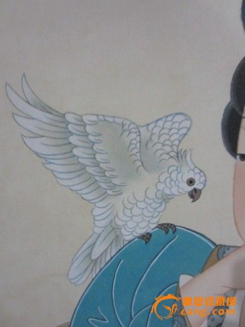 张大千<em>侍女</em>_张大千<em>侍女</em>价格_张大千<em>侍女</em>图片