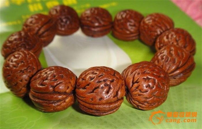 包浆厚重老桃核手串_包浆厚重老桃核手串价格