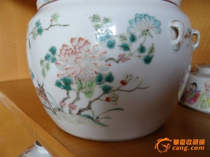 同光粉彩大粥罐底_同光粉彩大粥罐底价格_同