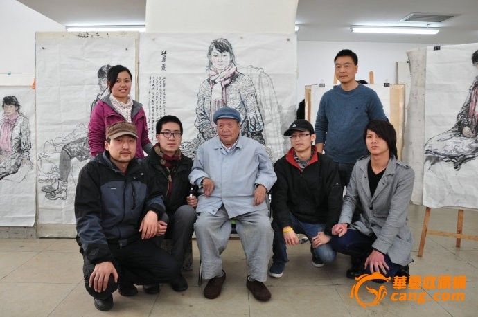 西安中国画院新聘画家、西安美院刘文西研究生