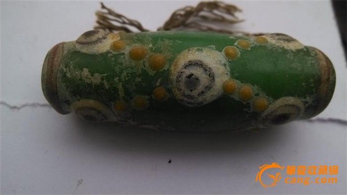 工地出土九眼天珠一个_工地出土九眼天珠一个